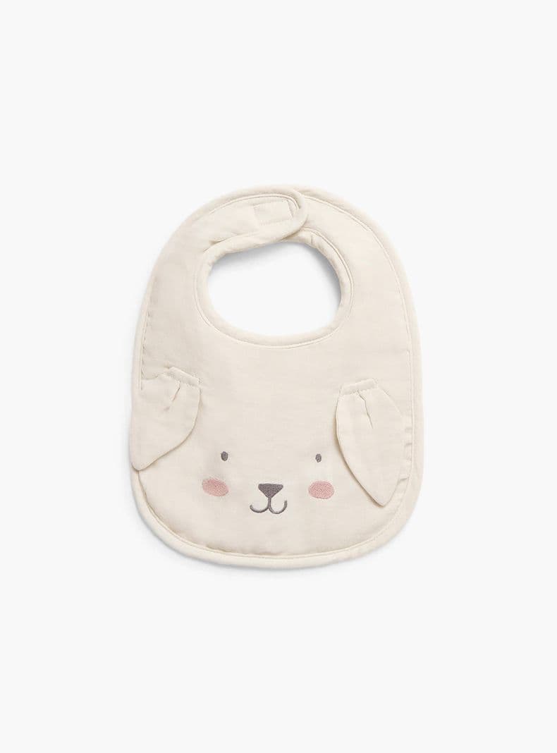 Babero Algodon Caru Crudo Beige