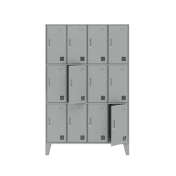 Locker metalico L4A3 Gris