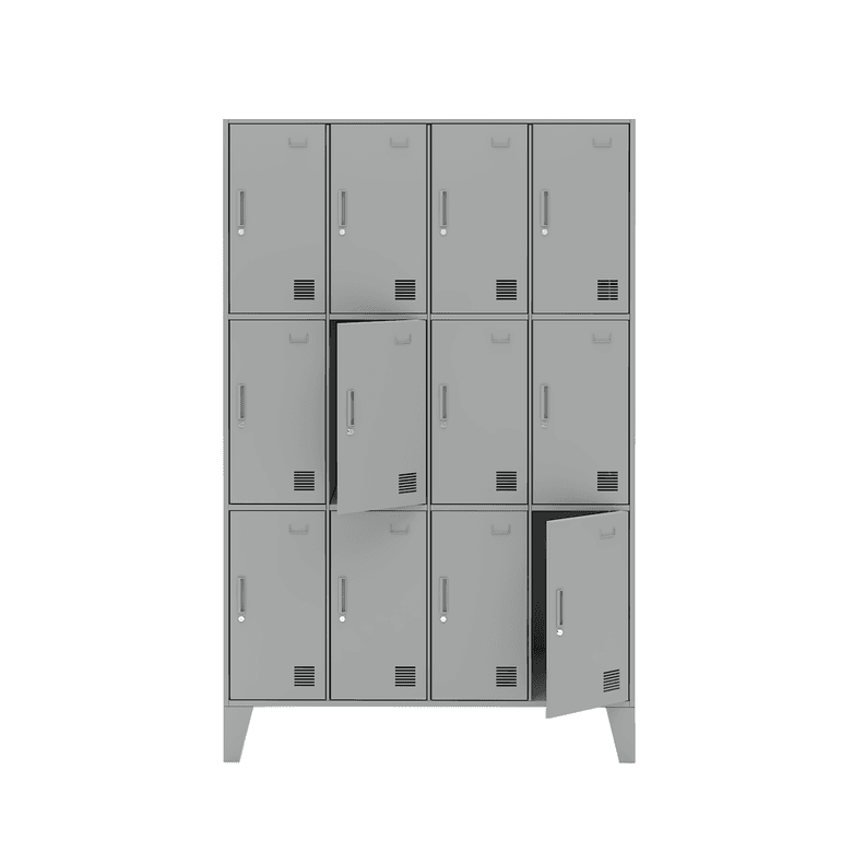 Locker metalico L4A3 Gris