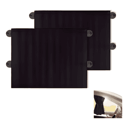 Pack X2 Parasol Todo Vehiculo Retractil Tapa Sol Pro