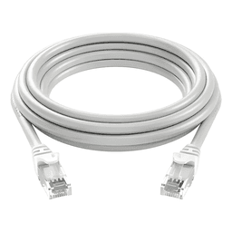 Cable Red Utp Cat 6 Lan 5 Mt Conector Funda Sellado Fabrica