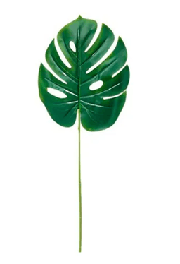 Hojas palmera monstera artificial grandes