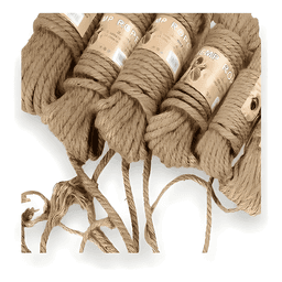Cuerda canamo pitilla manualidades escolar 4mm x 20 metros