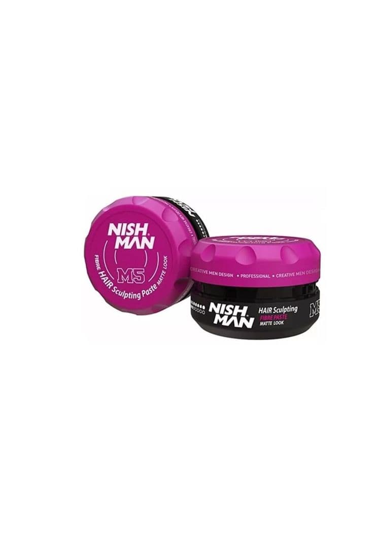 Cera Cabello Nishman Pasta de fibra de peinado M5 100ml Fucsia