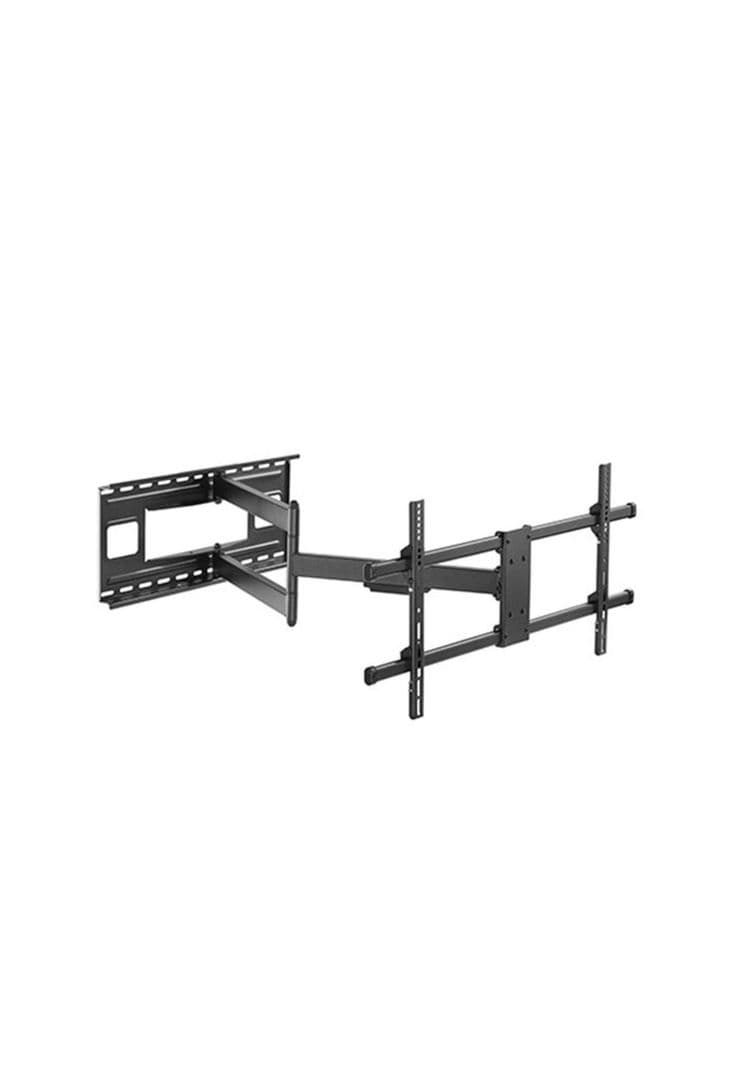 Soporte de Tv brazo extralargo Para pantalla de 43"-80" de hasta 50 kg Negro