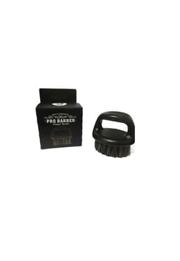 Cepillo Anillo Barba Profesional Peine Cerda Mixta Barberia Negro