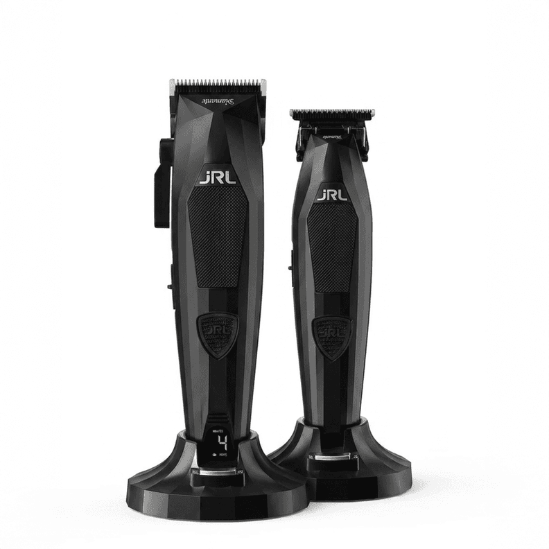 Set JRL Diamante Clipper Trimmer Negro 8200 RPM