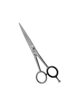 Tijera Henbor Italiana Microdentada 795 Carbonium Line 6.5'' Plateado