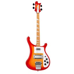 Bajo Electrico Ibrah Music Rh De 4 Cuerdas Sunburst Negro
