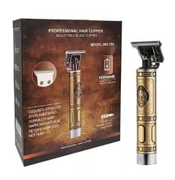 Kit Maquina Para Afeitar Color Dorado