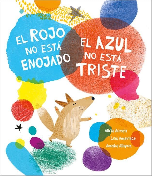 El rojo no esta enfadado, el azul no esta triste