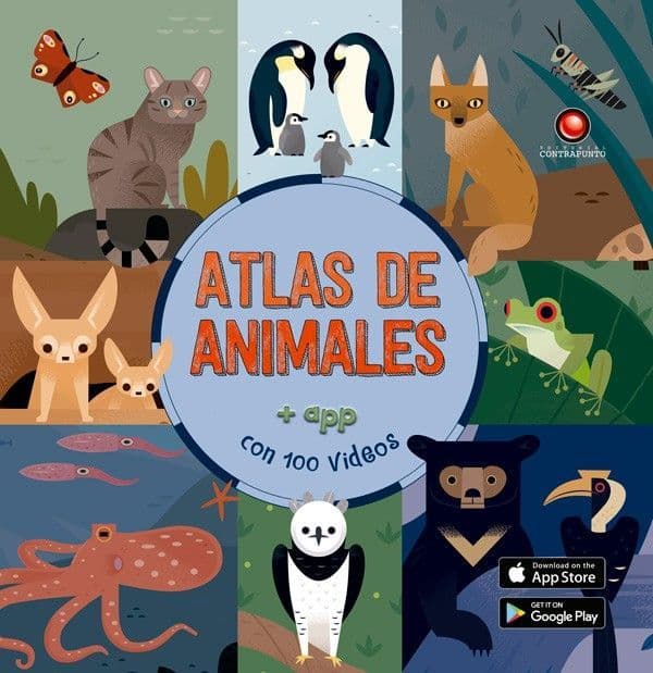 Atlas Animado - Atlas De Animales (Con App)
