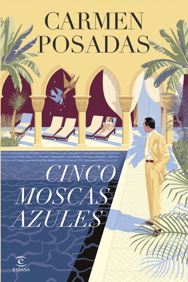 Cinco moscas azules