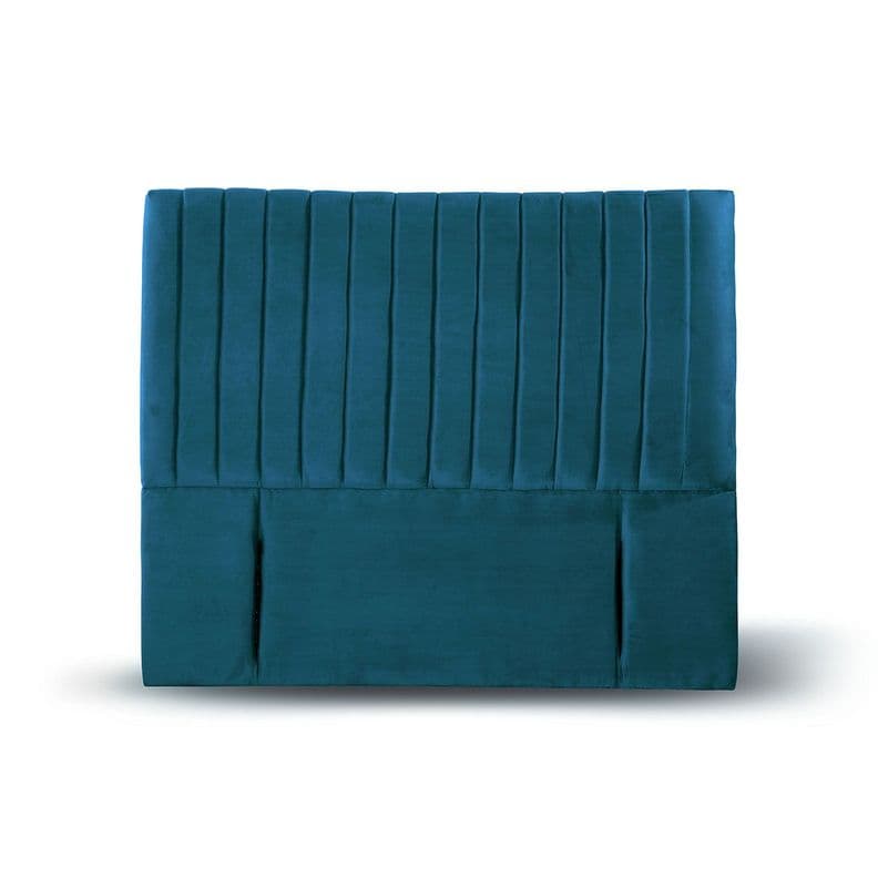 RESPALDO SORRENTO TELA AZUL KING