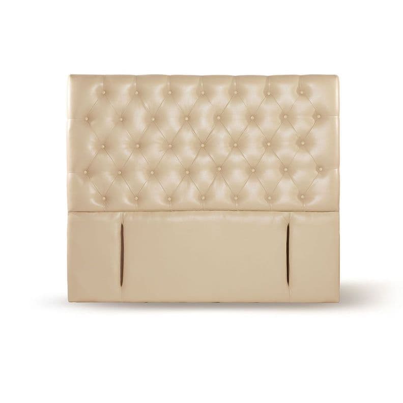 RESPALDO FLORENCIA PU BEIGE KING