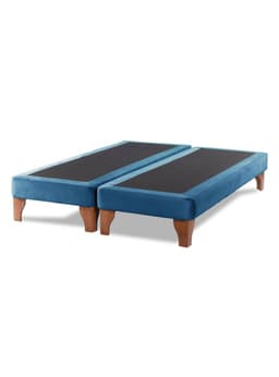 BASE EUROPEA ZEN TELA AZUL KING