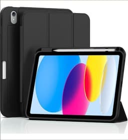 Carcasa Smart Cover + Lamina Para iPad A16 11 Gen (2025) Negro