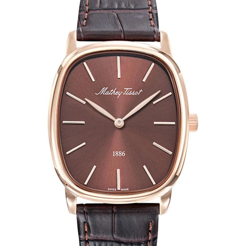 Reloj Mathey-Tissot Unisex Martin H7919PLM Dorado 39