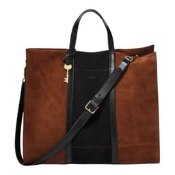 Cartera Mujer Fossil Cuero Carmen Tote ZB7891199 Cafe