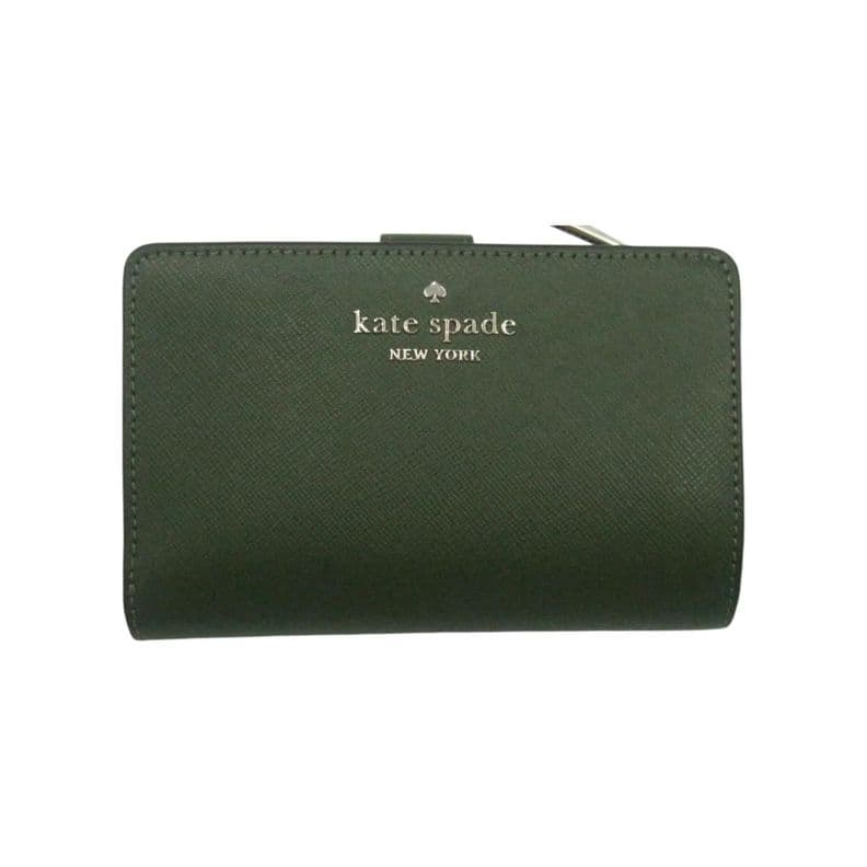 Billetera Kate Spade Staci Saffiano Bifold Wallet WLR00128 Verde