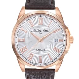 Reloj Mathey-Tissot Hombre Mondo Roman Auto H711ATRI Dorado 42