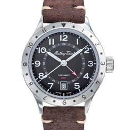 Reloj Mathey-Tissot Hombre TYPEXX Homage Auto TYPEXXGMT1 Plateado 38.5