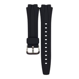 Correa Reloj Resina R24 Prisma Para Casio Negro 16