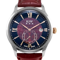 Reloj RSW Hombre M155-SRL-5 Plateado 43