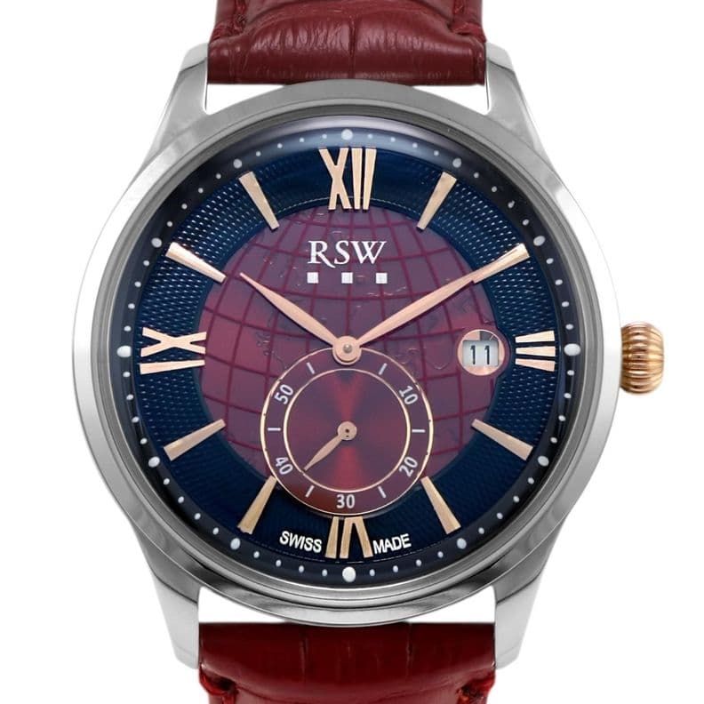 Reloj RSW Hombre M155-SRL-5 Plateado 43