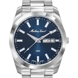 Reloj Mathey-TissoT Hombre Mathy I H453ABU Plateado 40