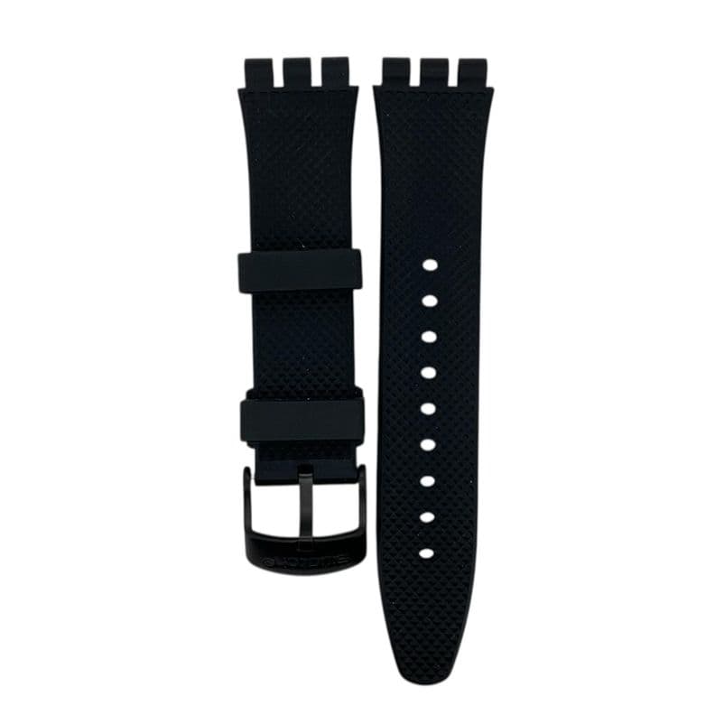 Correa Reloj Swatch AYVB403 20.5mm Negro 21