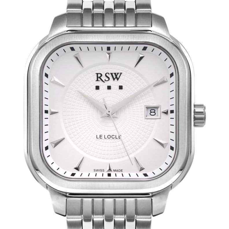 Reloj RSW Hombre M165-SS-1 Plateado 40