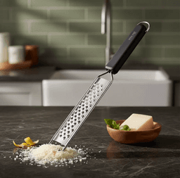 Rallador Fino Acero Inoxidable 34 5x3 Cm Con Mango