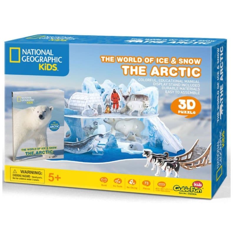 Juguete Puzzle Armable 3D Aventuras Submarinas 63 Piezas