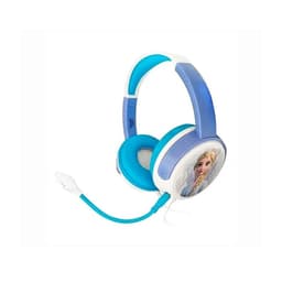 Audifono Gamer Infantil OverEar Blanco Celeste Frozen
