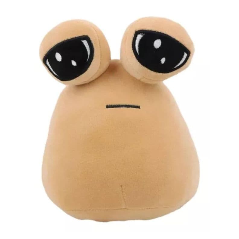 Juguete Peluche Mi Mascota Alien Pou 20cm Beige Infantil Cafe