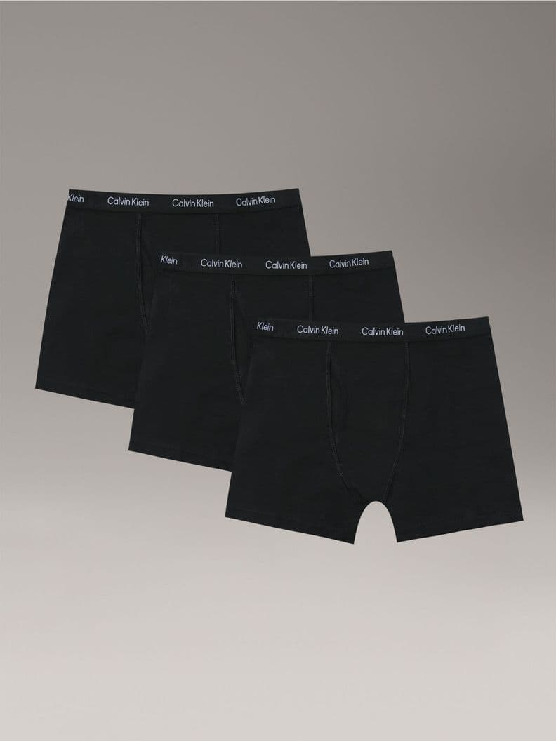 Pack de 3 Boxers Brief para Nino Negro Calvin Klein S