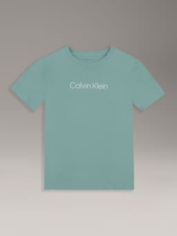 Polera Unisex Logo Verde Calvin Klein 6