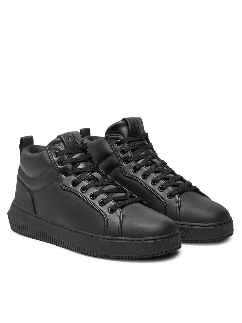 Zapatillas de Cuero Chunky Negro Calvin Klein Hombre 45