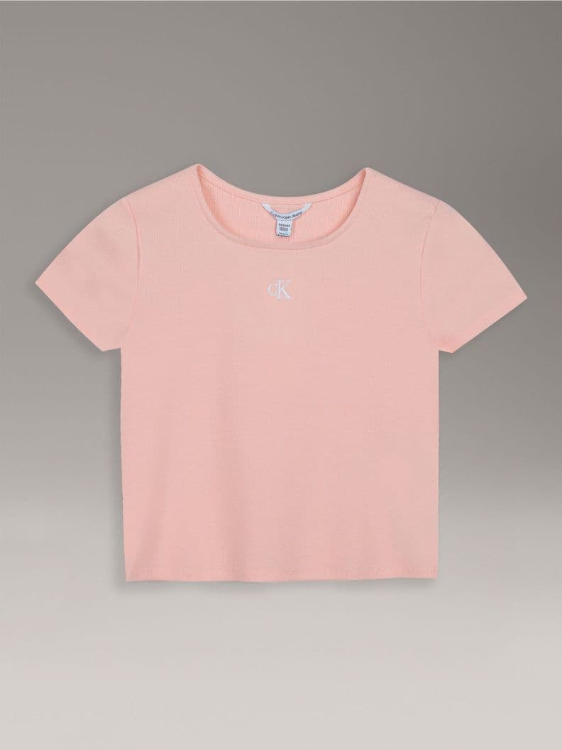 Polera Nina Cuello Cuadrado Canale Damasco Calvin Klein