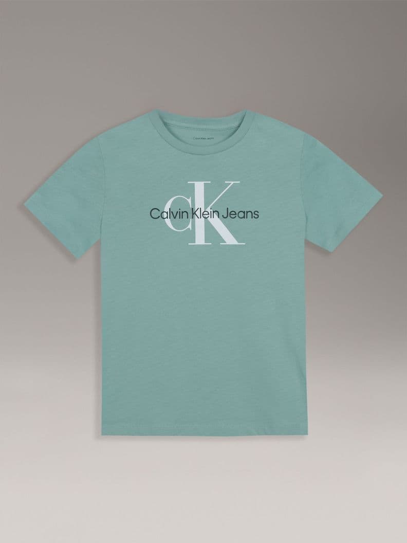 Polera Unisex CK Monogram Verde Calvin Klein 16