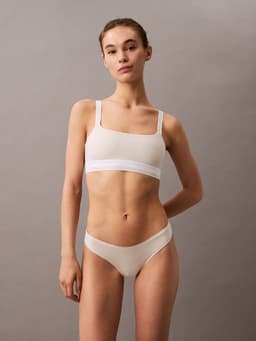 Bralette Icon Modal Mesh Beige Calvin Klein S