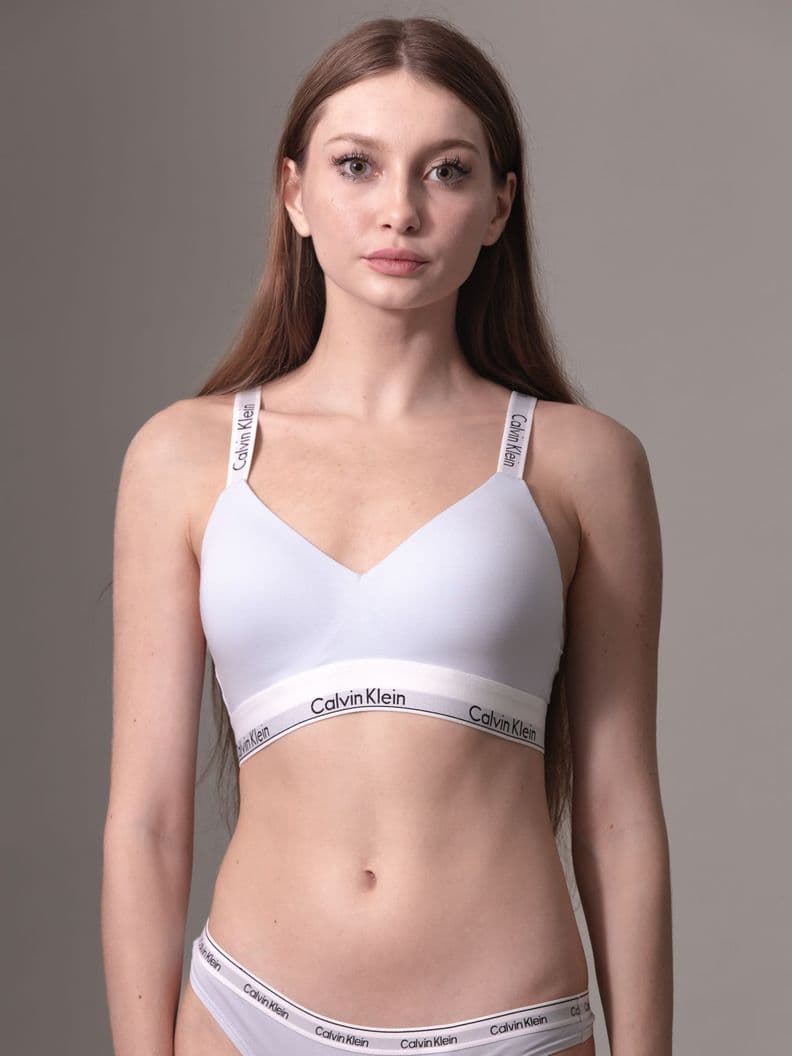 Bralette Icon Cotton Lila Calvin Klein L