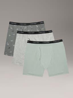 Pack 3 Boxers C Stretch para Nino Gris Calvin Klein M
