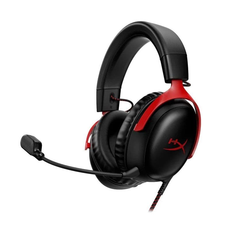Audifono Hyperx Gamer Cloud III Red - Usb-c, Usb-a Y 3,5 Mm Negro