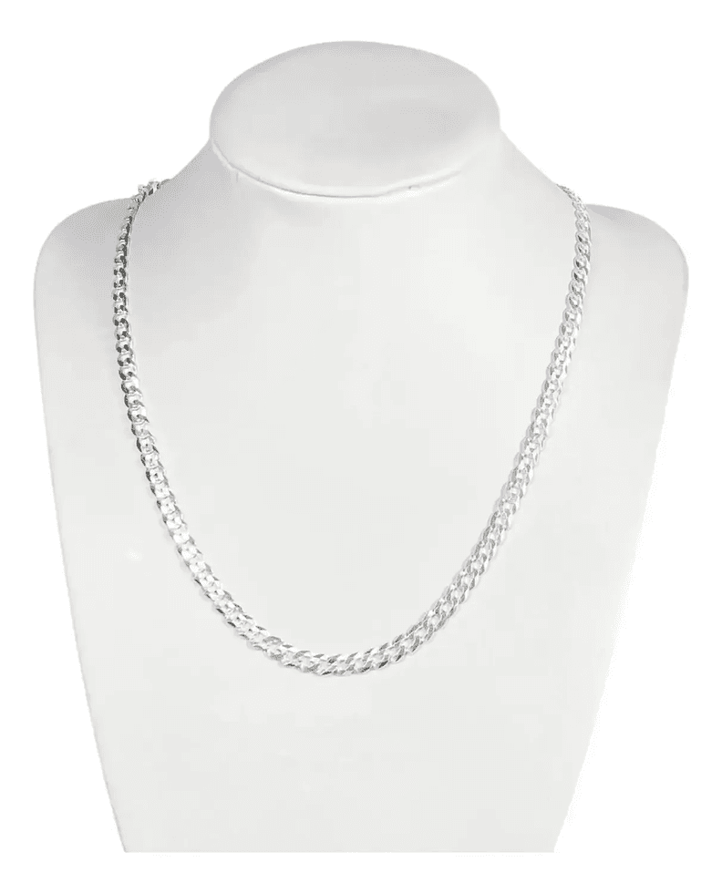 Cadena Hombre Grumet Plata 925 45cm 9,7g Plateado