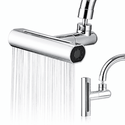 Cabezal De Grifo Aireador Agua Multifuncional Rotacion 360