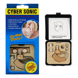 Amplificador Auditivo Recargable Cyber Sonic Aparato Oido