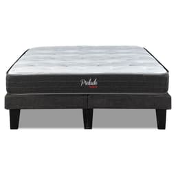 Cama Europea Prelude Radiant 2 Plazas Base dividida Negro CEP20 190 CM
