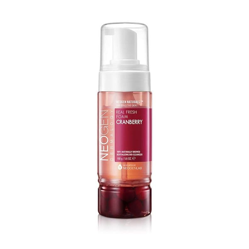 Real Fresh Foam Cleanser Cranberry | Cosmetica Coreana Blanco